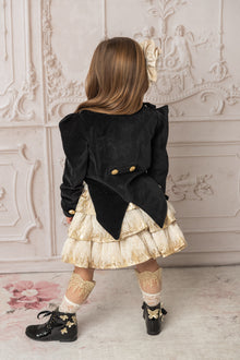 Girl | Charlie Velour Jacket | Black