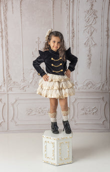 Girl | Charlie Velour Jacket | Black