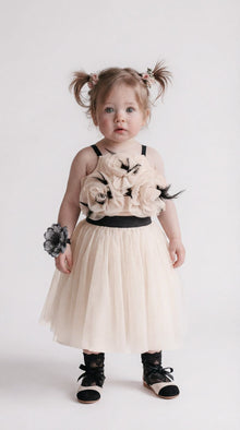 Girl | CocoCaramel Top | Beige x Black