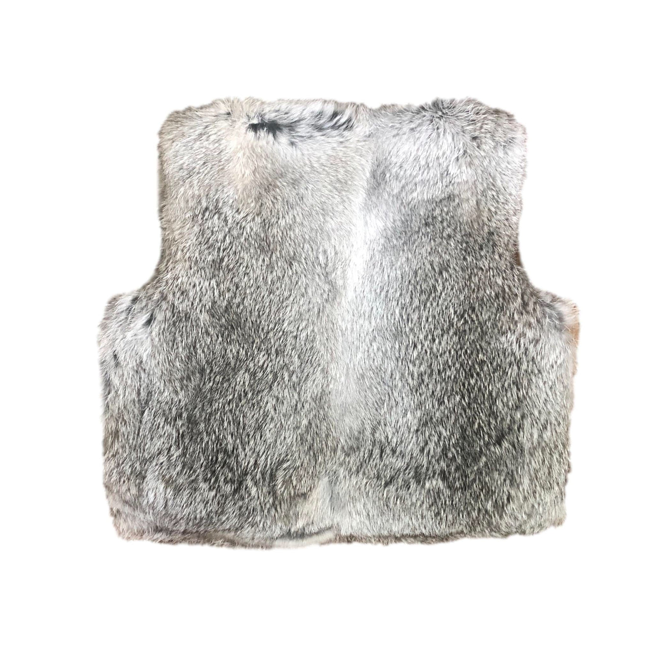 Girl | Grey Rabbit Vest | Gray
