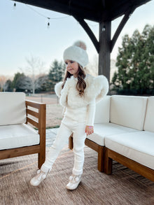 Girl | Irina Shearling Booties | Beige