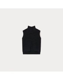 Girls | Bouchra Sweater Vest | 4Y-8Y | Medium Heathered Gray