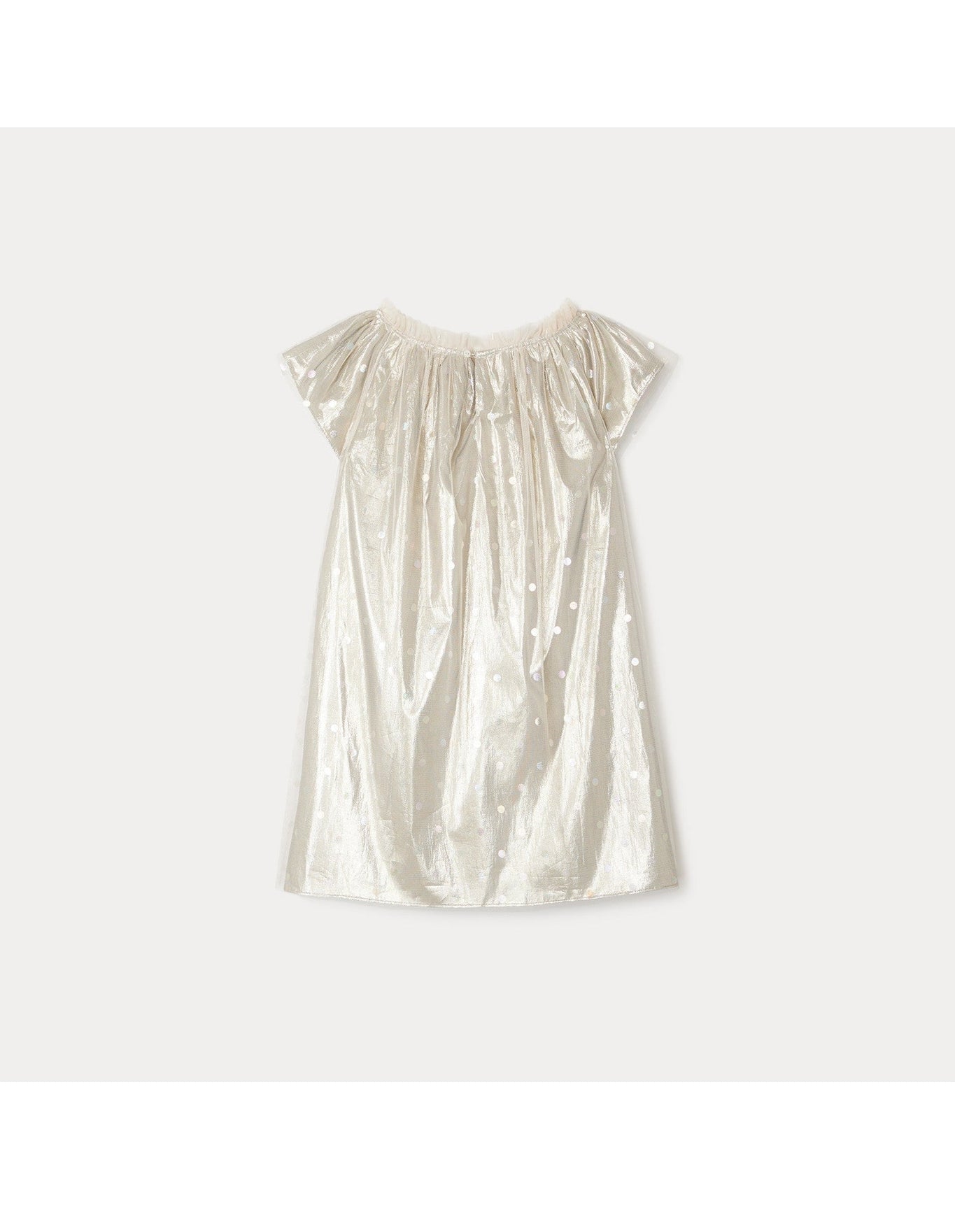 Girls | Charlotte Formal Dress | Pea Ecru