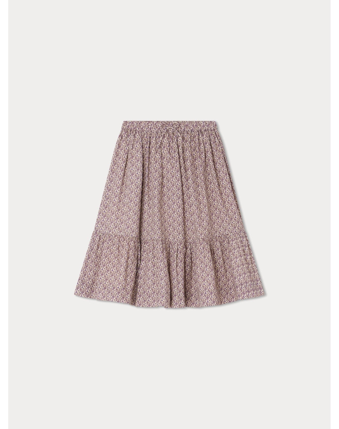 Girls | Daisy Skirt Flowers | 10Y | Taupe