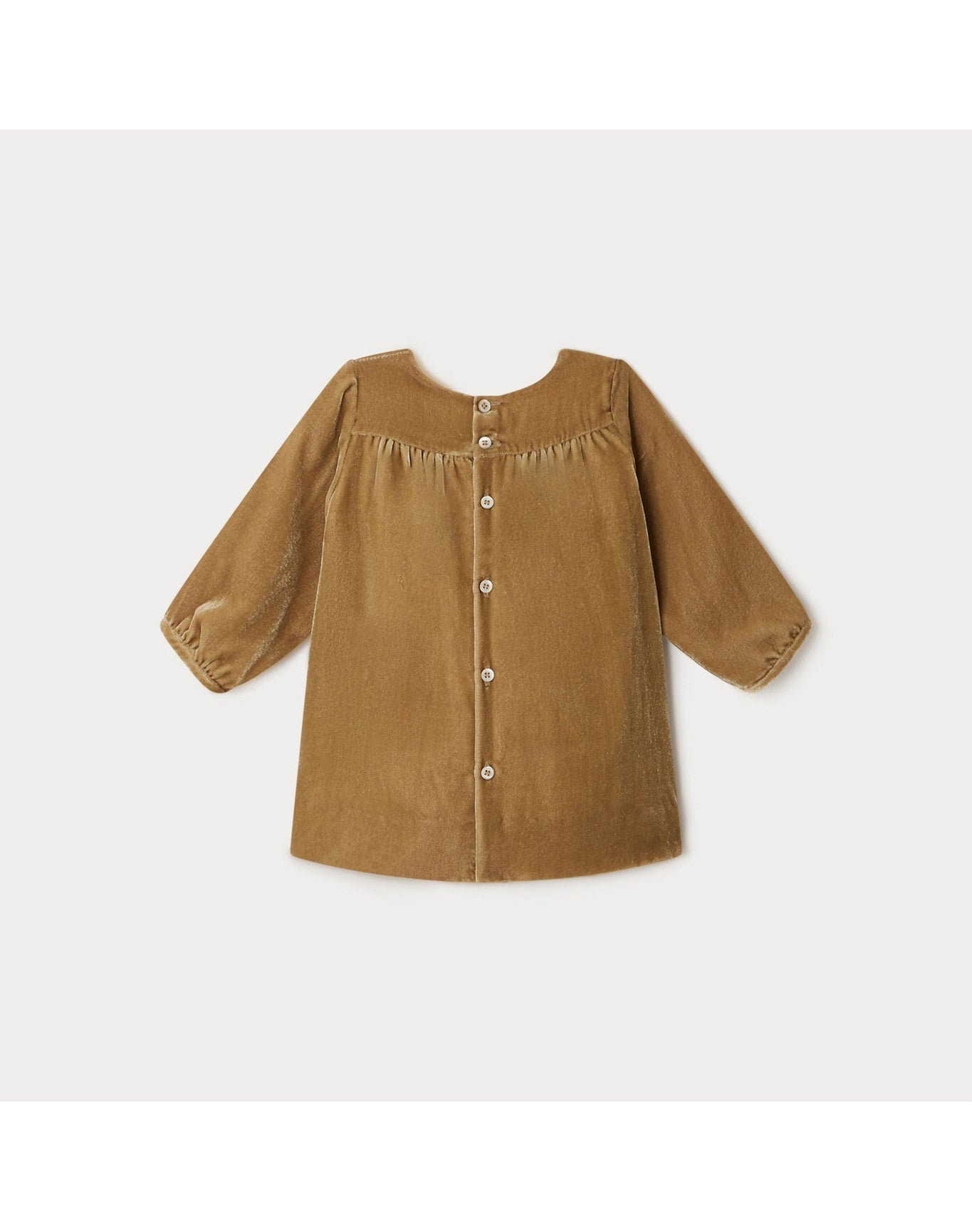 Girls | Felicie Smocked Dress | Beige