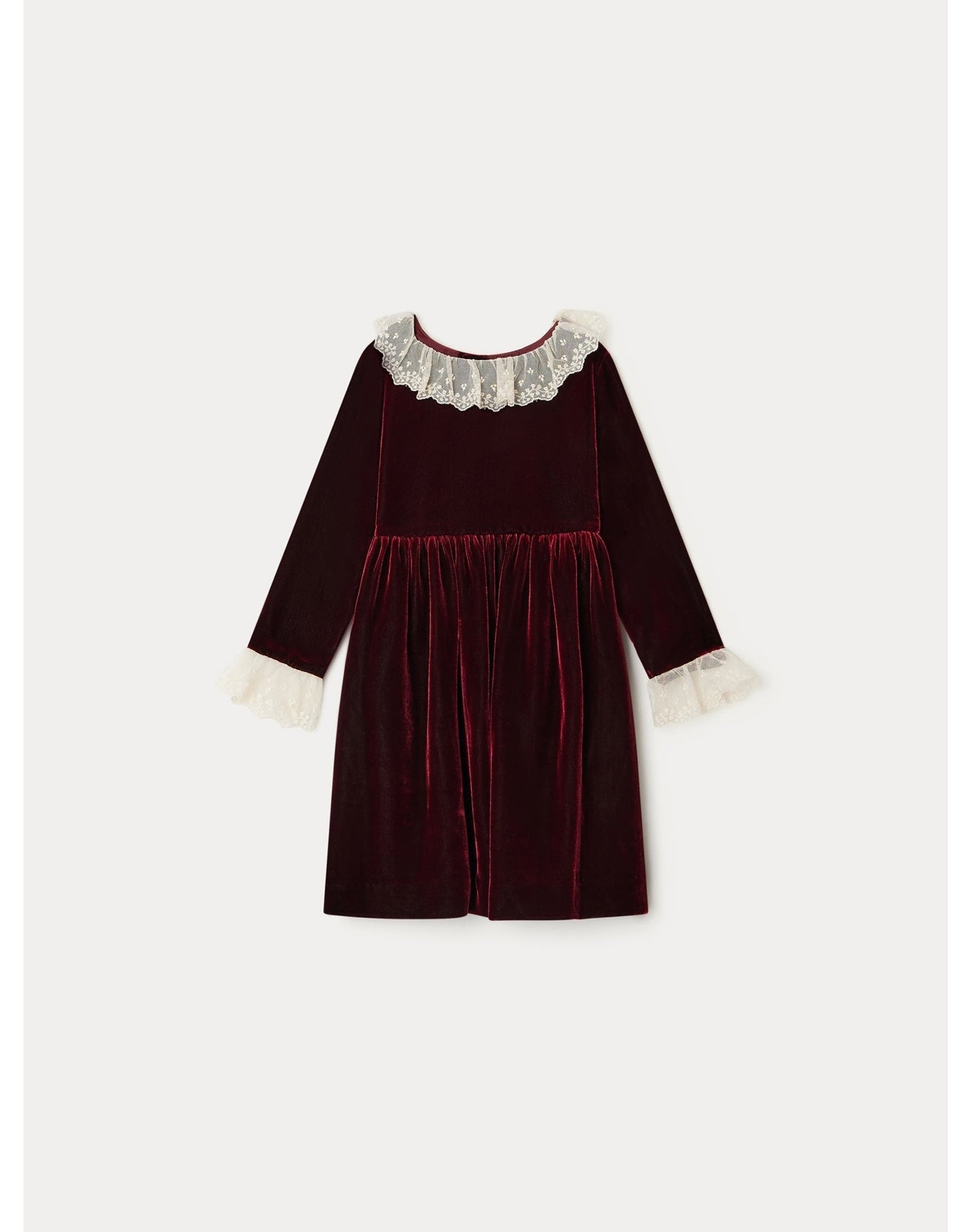 Girls | Flavie Dress | 8Y | Burgundy