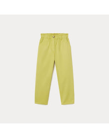 Girls | Mom-Style Pants | 10Y-14Y | Acid Yellow