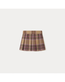 Girls | Talissa Skirt Tartan | Hazelnut
