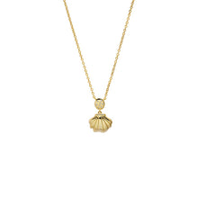 Gold Shell Pendant Necklace - Adina's Jewels
