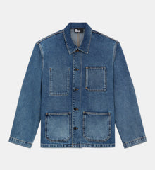 Overshirt | Men | Blue Denim