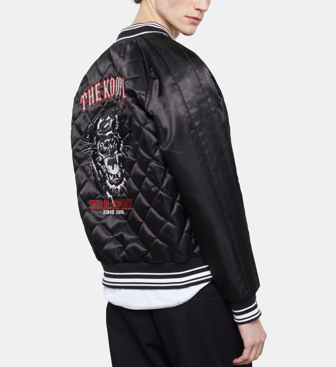 Embroidered Jacket | Men | Black