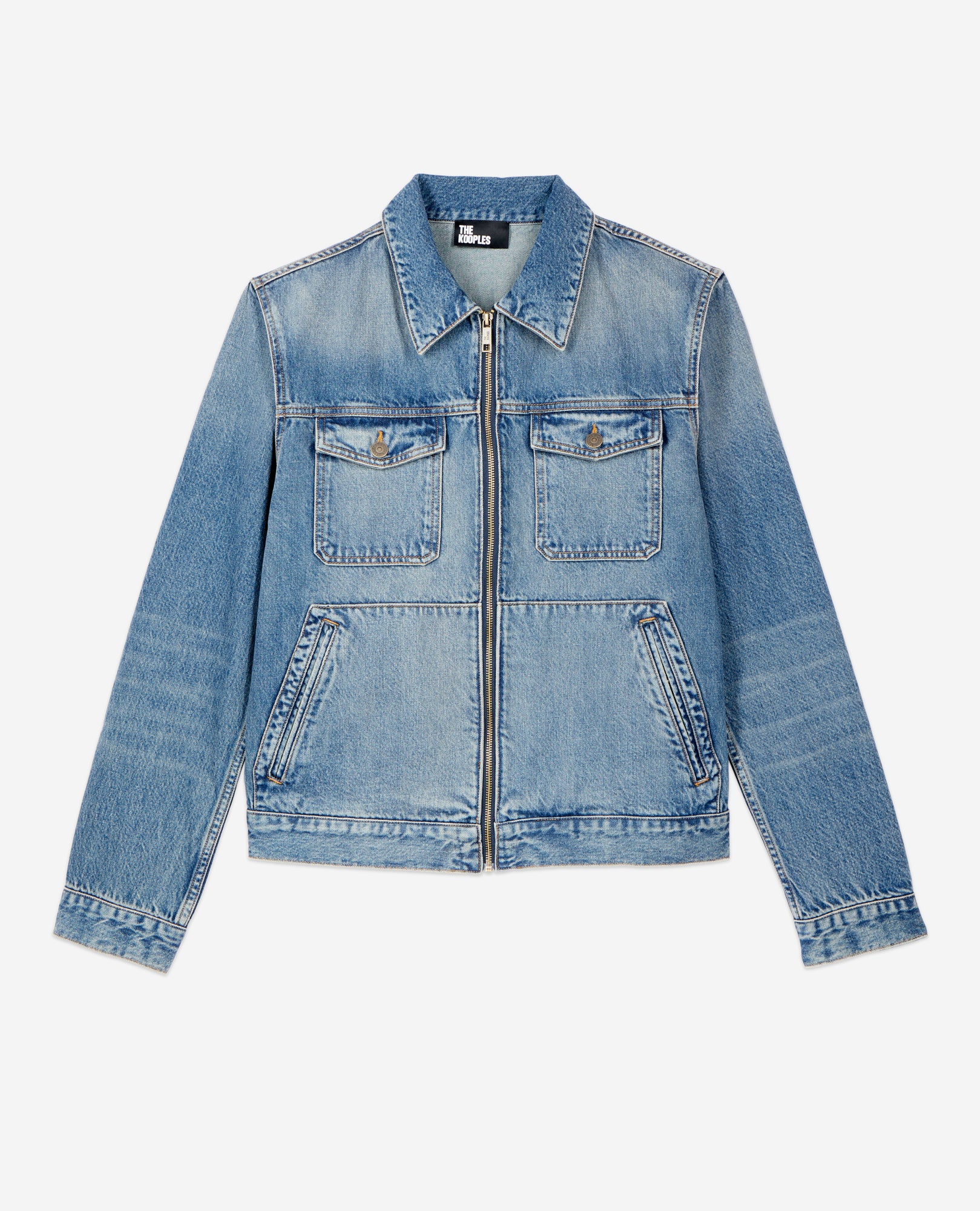 Denim Jacket | Men | Medium Blue