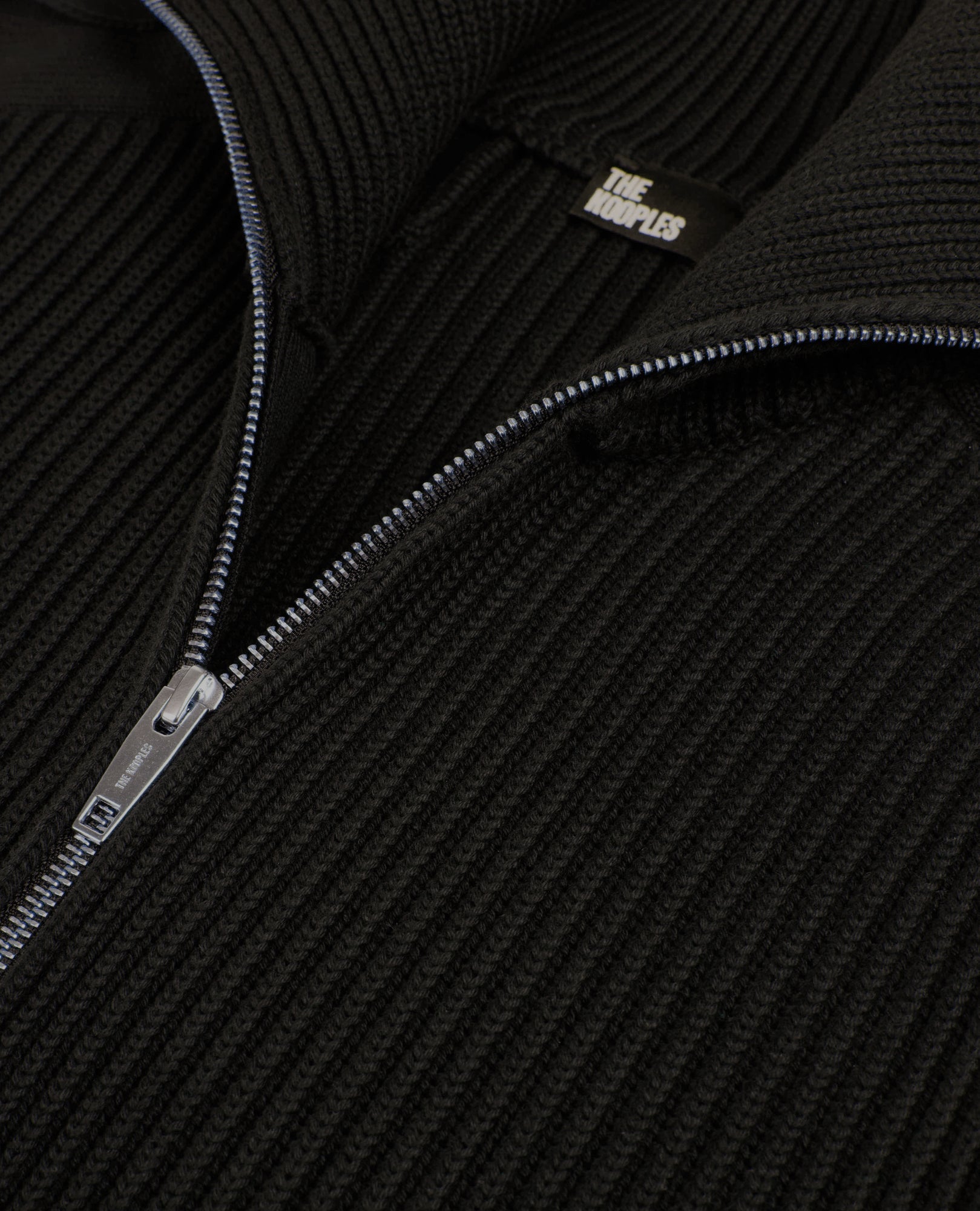 Cotton Cardigan | Men | Black