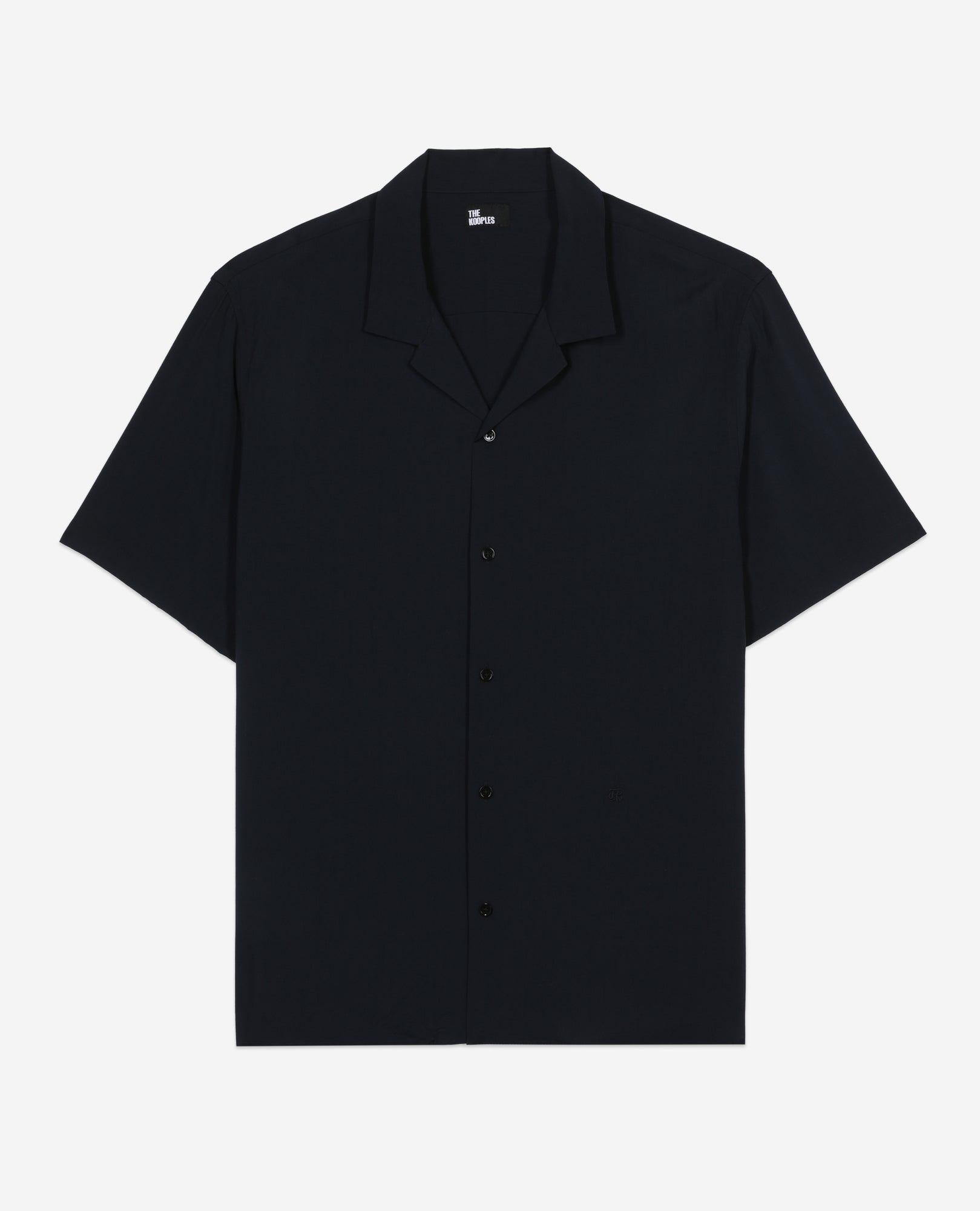 Short-Sleeved Shirt | Men | Navy Blue