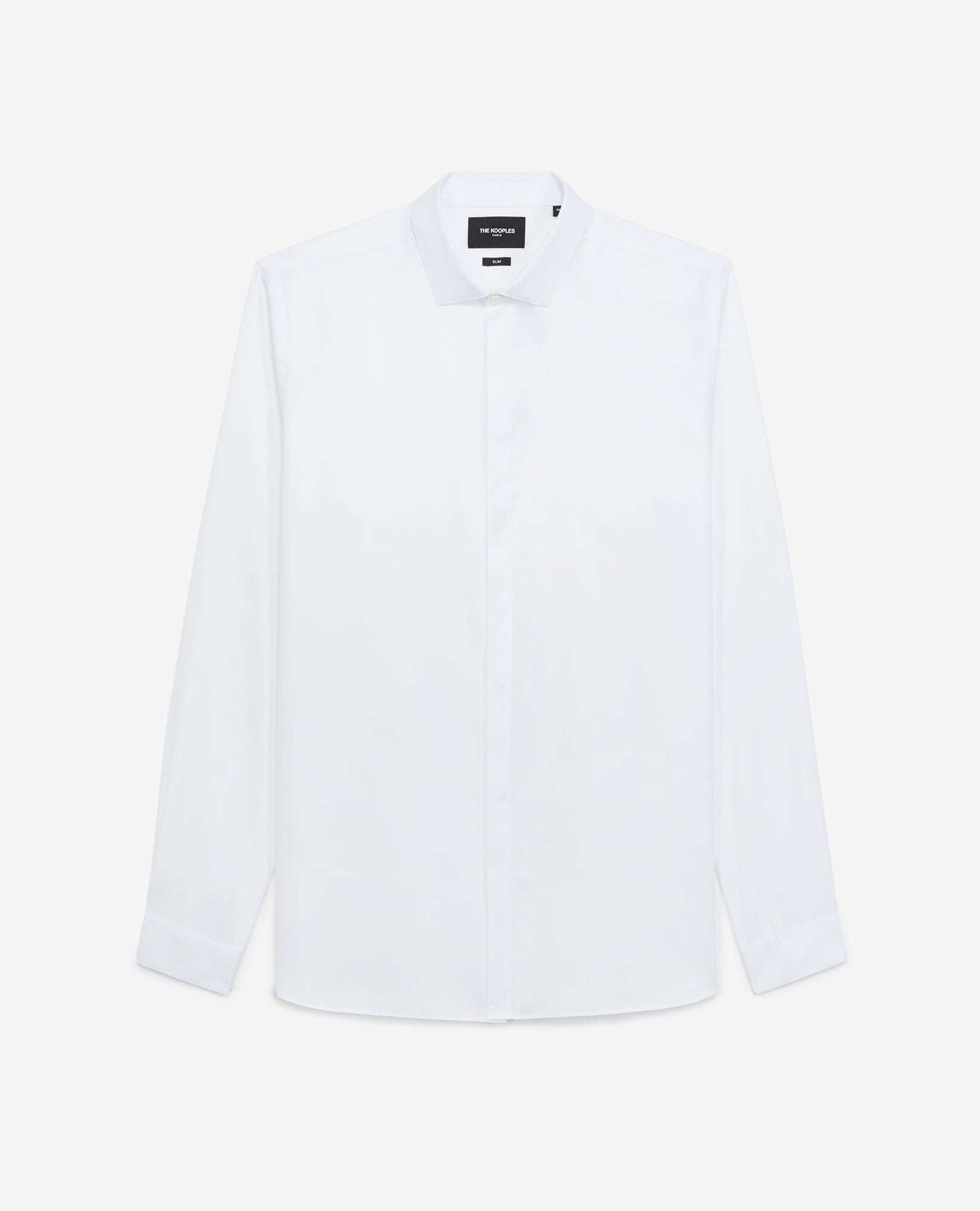 Chic Shirt In Cotton W/Cutaway Collar | Men | White