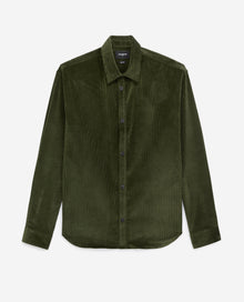 Corduroy Shirt | Men | Green