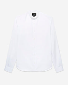 Shirt With Officer Collar | Men | White