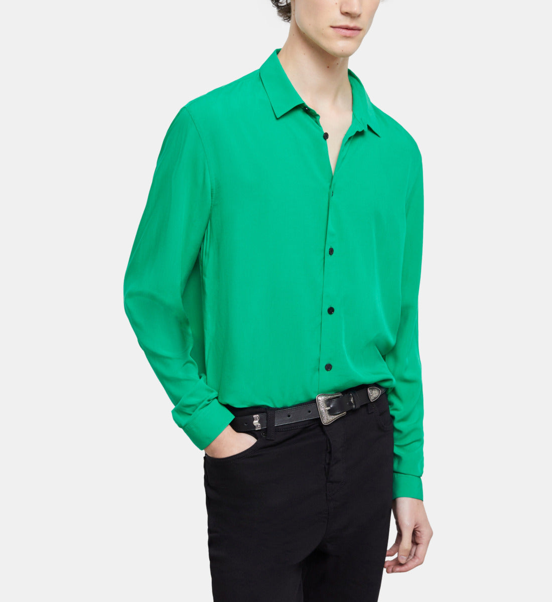 Classic Collar Shirt | Men | Green