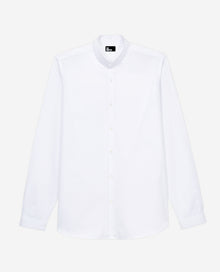 Shirt With Officer Collar | Men | White