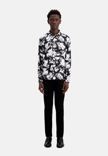 Printed Shirt | Men | Black x White