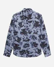 Printed Shirt | Men | Black Blue