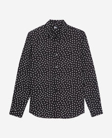 Printed Shirt | Men | Black x White