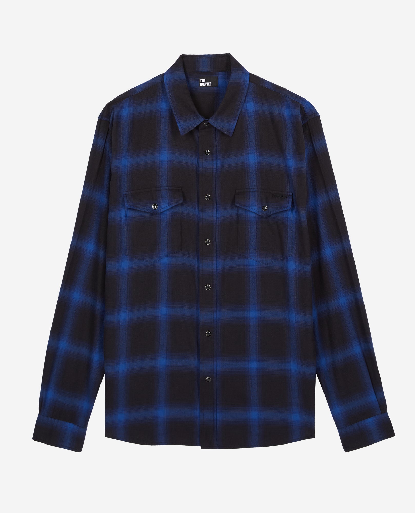 Checked Shirt | Men | Blue Black