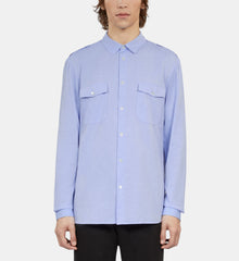 Sky Chevron Shirt | Men | Light Blue