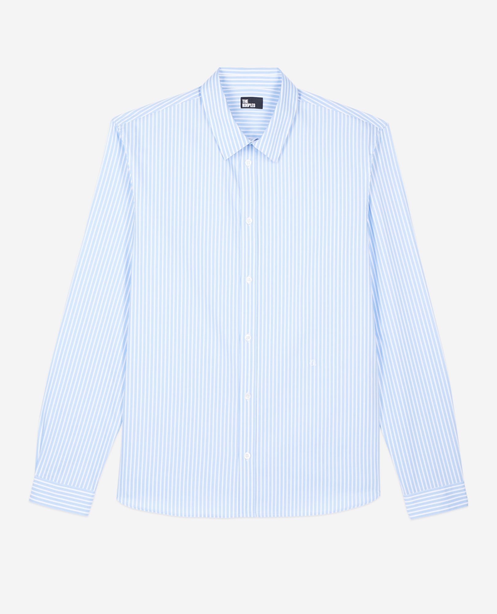 Formal Striped Shirt | Men | Blue White