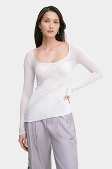 Melody Sheer Top | Mist