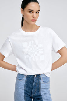 Marcella Graphic Tee | White