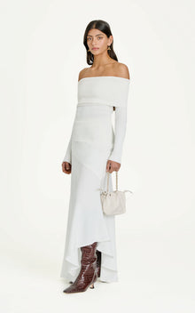 Ratio Bias Skirt | Ivory