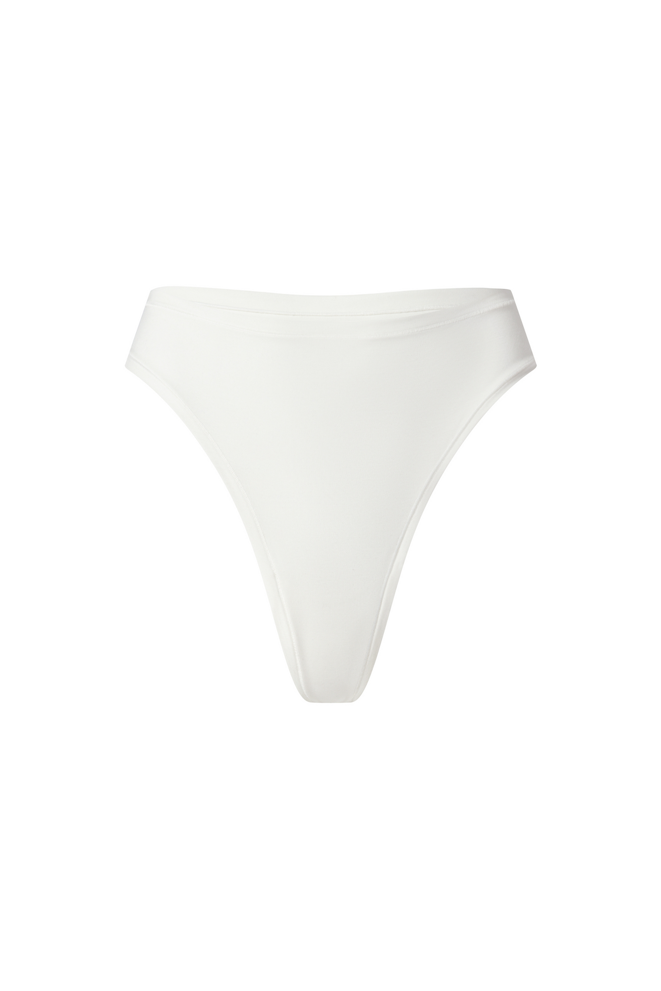 High-Rise Thong | Ivory