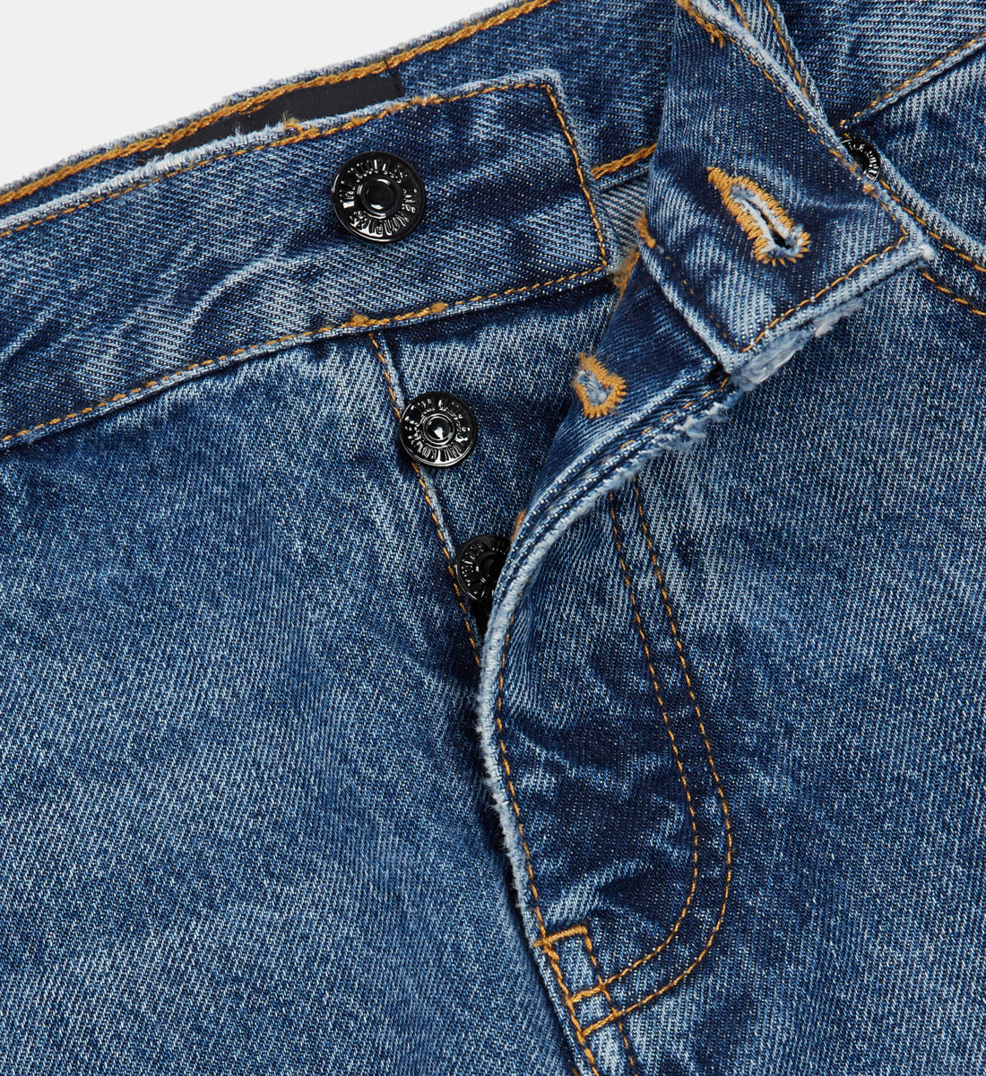 Straight-Cut Jeans | Men | Blue Denim