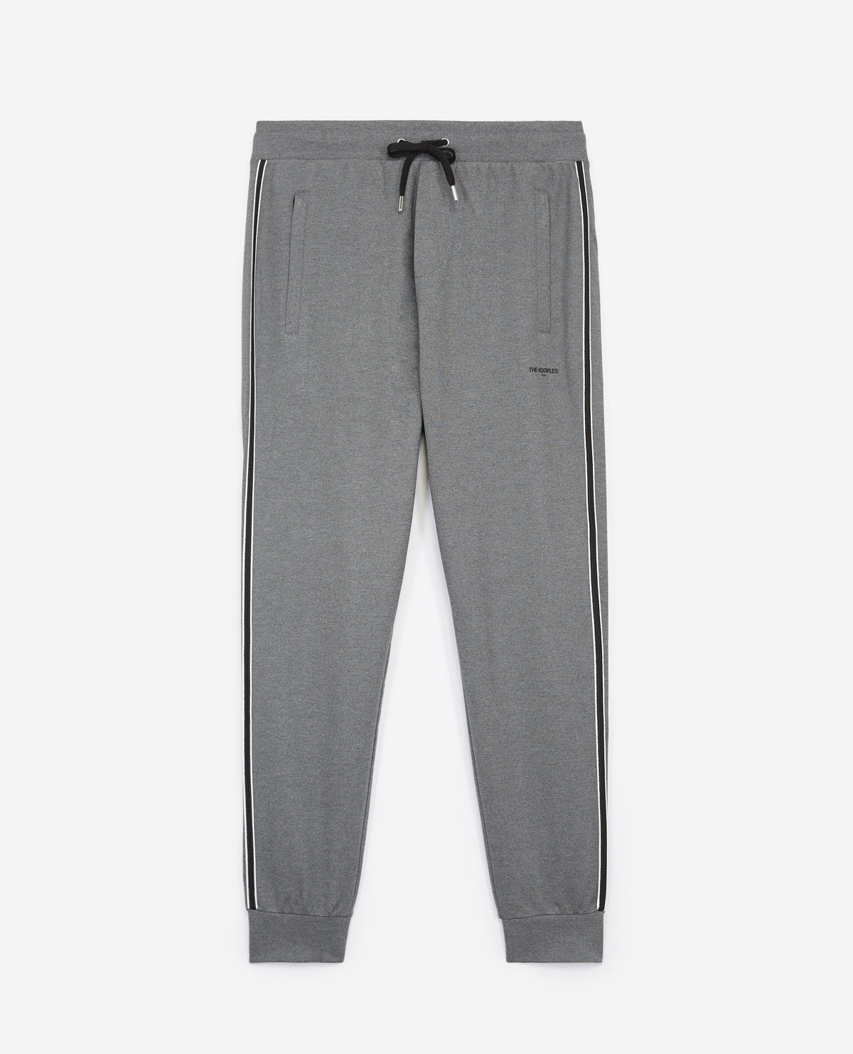 Slim Fit Joggers | Men | Dark Grey Melange