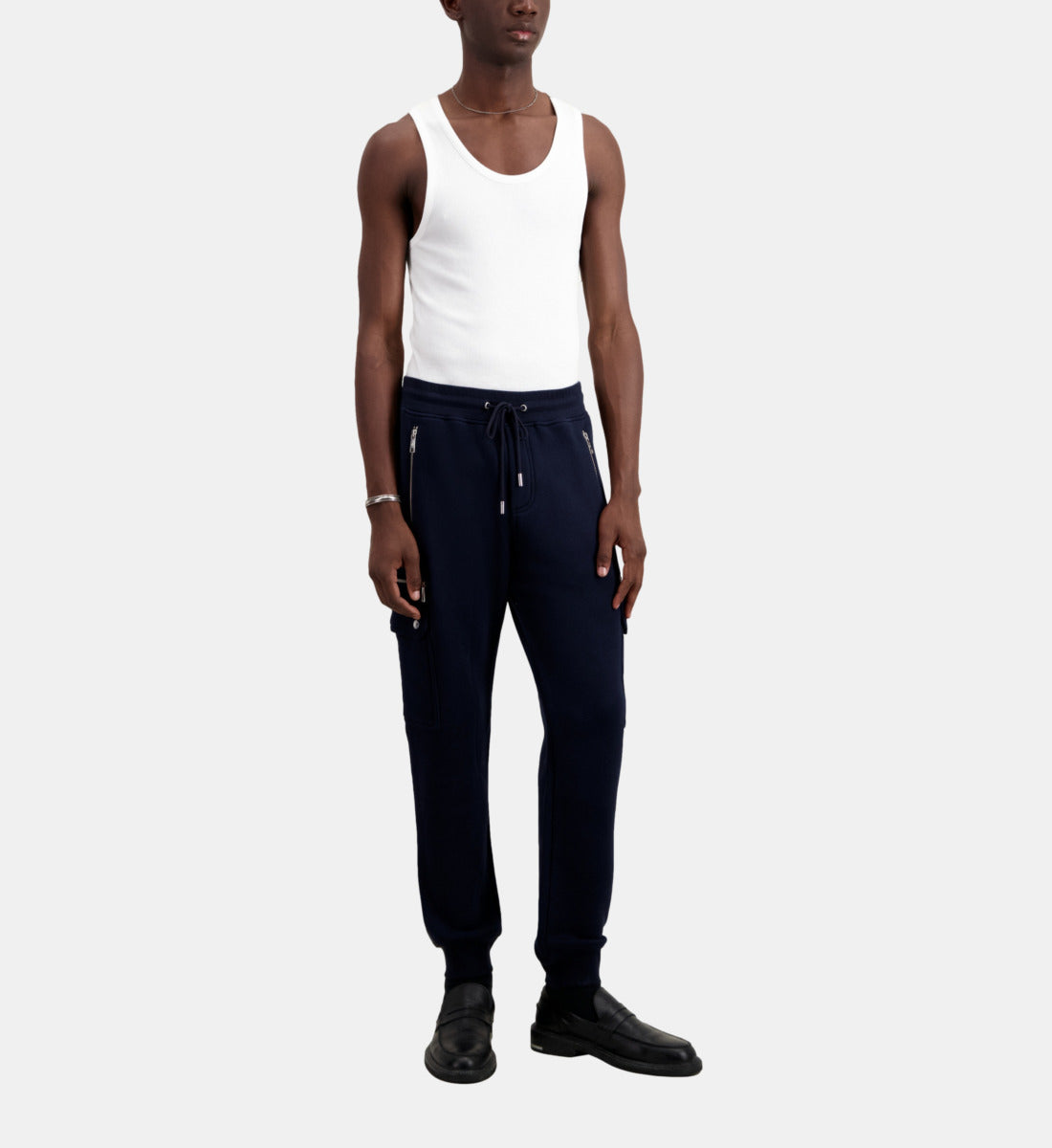 Cargo Joggers | Men | Navy