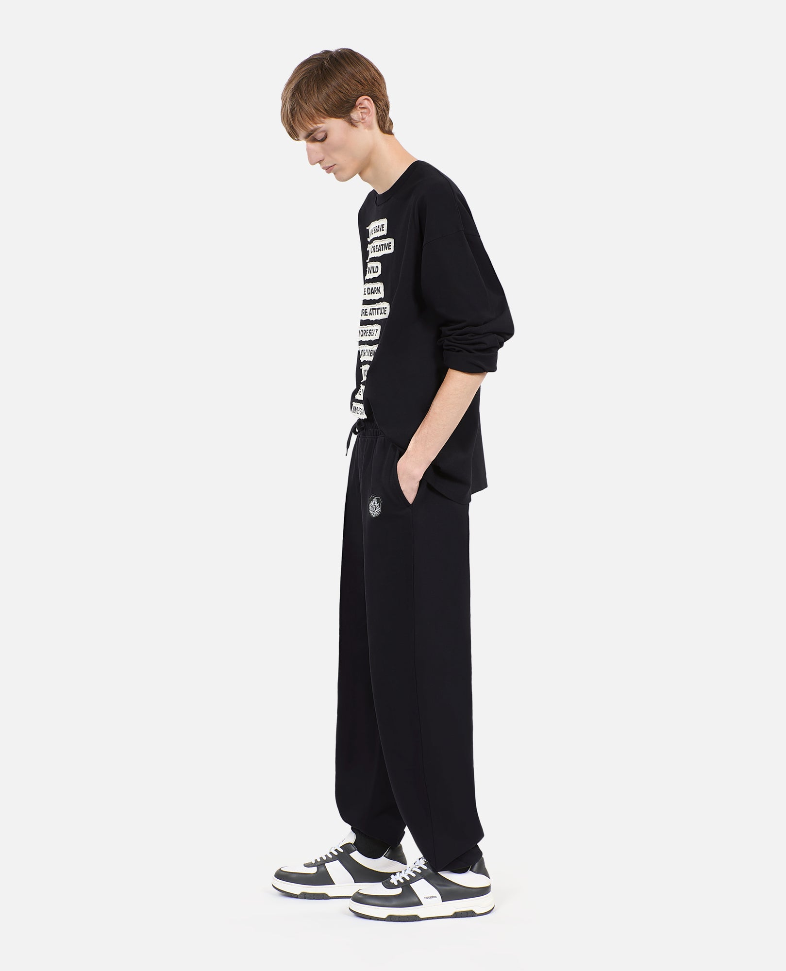 Blazon Tracksuit Trousers | Men | Black