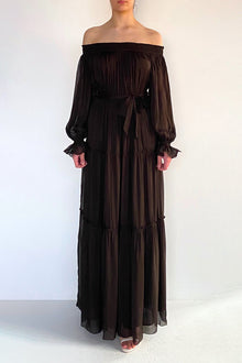 Maxi Dress | Dark Brown