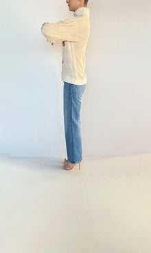 Hemant And Nandita | Inv Viscose Cardigan | Ivory