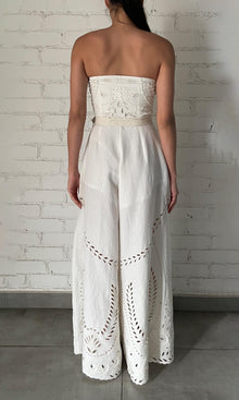 Hemant And Nandita | Runa Cotton Long Dress | White