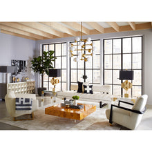 Puzzle Table Lamp | Black/Gold