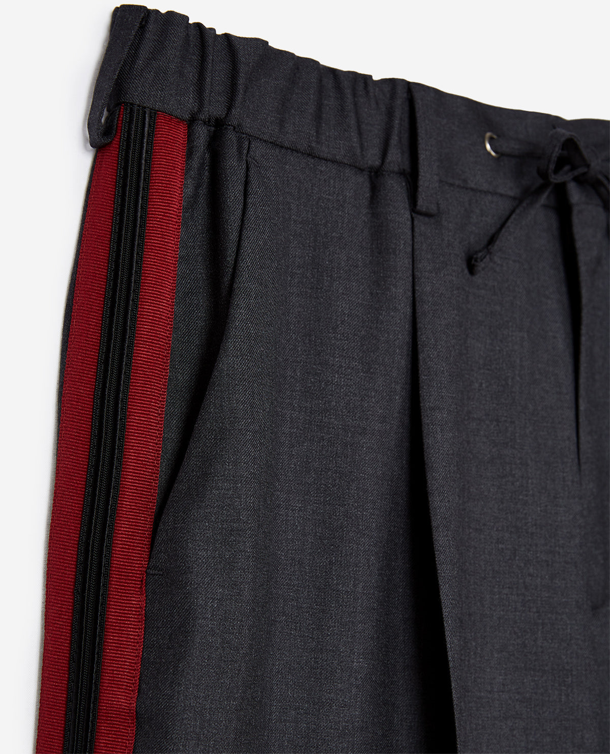 Elasticated Waist Trousers | Men | Dark Grey