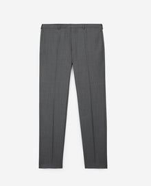 Wool Suit Trousers With Micro Polka Dots | Men | Grey