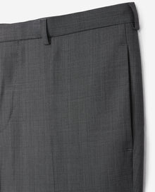 Wool Suit Trousers With Micro Polka Dots | Men | Grey