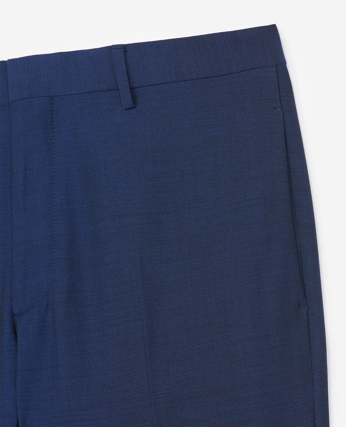 Navy Wool Suit Pants | Men | Blue