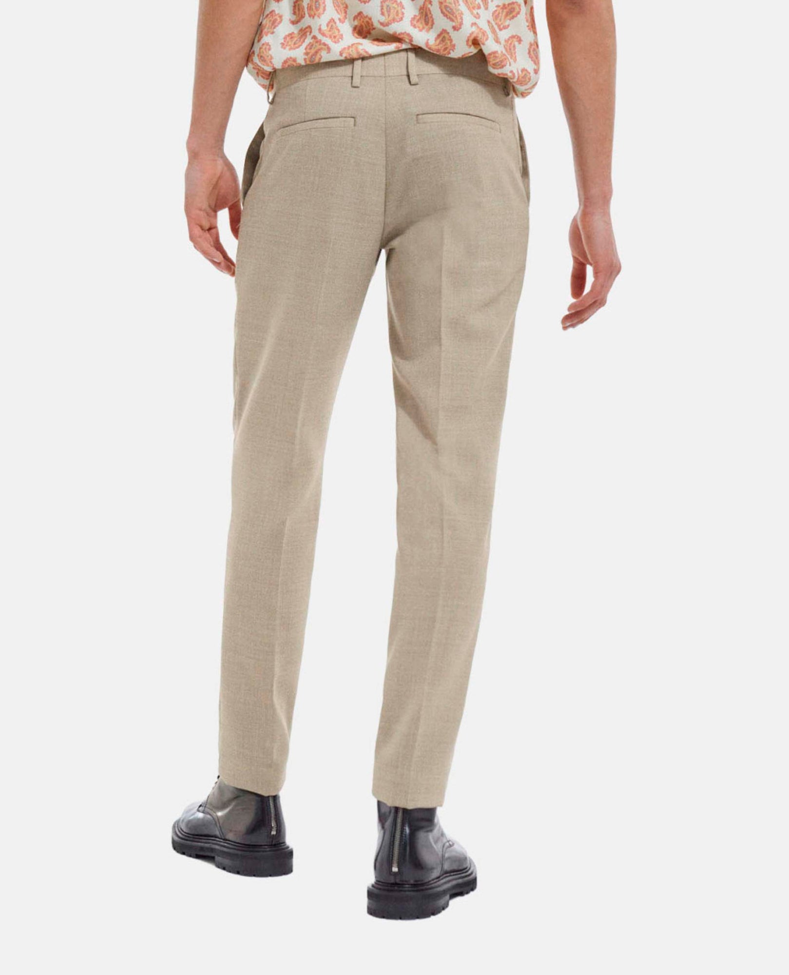 Wool Suit Pants | Men | Beige