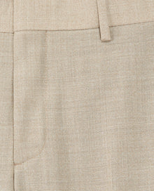 Wool Suit Pants | Men | Beige