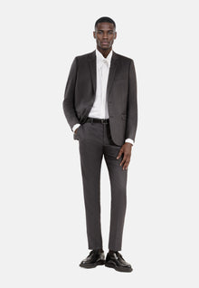 Wool Suit Pants Slim Fit | Men | Gray