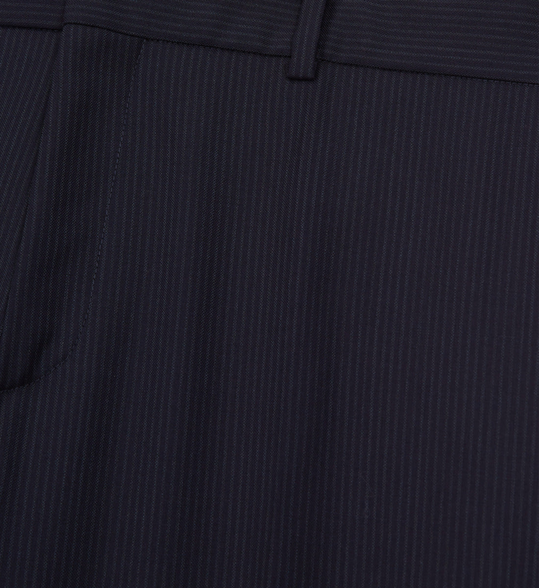 Striped Wool Suit Pants | Men | Black Grey