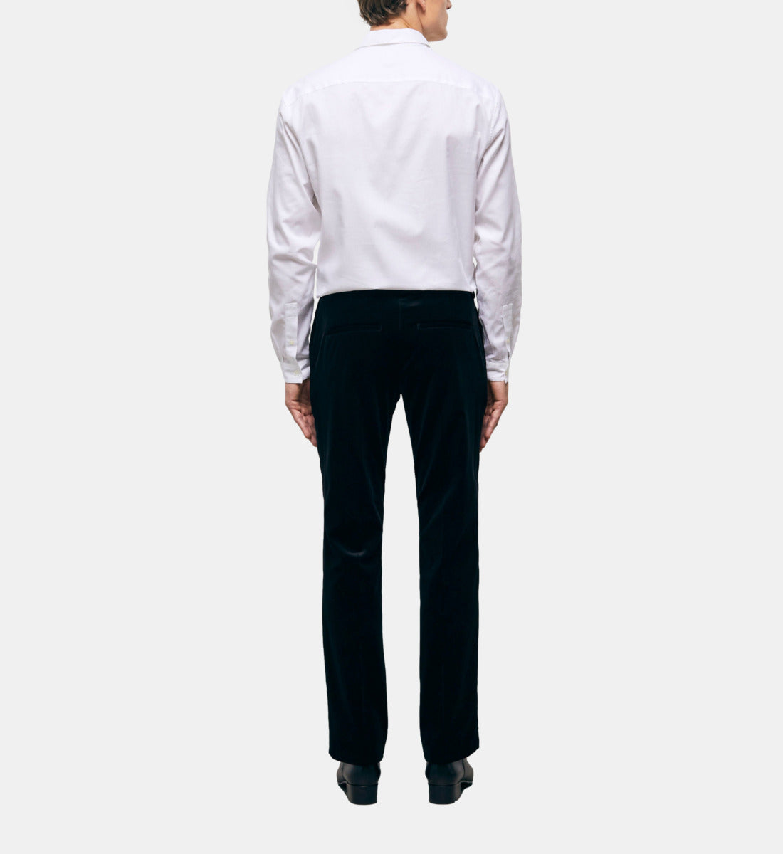 Velvet Suit Pants | Men | Black